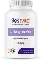 l phenylalanine 500mg 120 vegetarian capsules logo