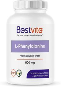 img 2 attached to L Phenylalanine 500Mg 120 Vegetarian Capsules