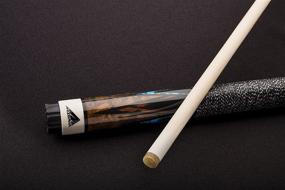 img 3 attached to 🎱 Mizerak 58" Premium Maple Billiard Cue: Stainless Steel Joint, 8-Layer Leather Tip – 2-Piece Marvel!