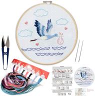 🐦 beginner-friendly handmade needlepoint embroidery for kids - adorable bird design logo