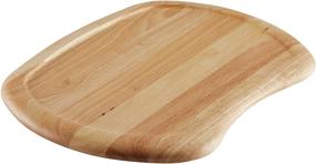 img 4 attached to 🪚 Ayesha Curry 47008 Parawood Cutting Board / Serving Board - 16" x 12", Brown