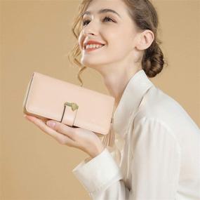 img 2 attached to 👜 Женские сумки и кошельки с множеством слотов и отделений - идеальные кошельки для женщин