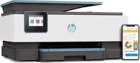 img 1 attached to 🖨️ Renewed HP OfficeJet Pro 8028: All-in-One Wireless Printer with HP 980198725 Technology