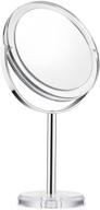 💄 double-sided 360° swivel table mirror with 1/10-fold magnification for make-up, shaving, and facial care in living rooms, cosmetic studios, and jewelry stores logo