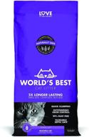 🐾 best scented clumping litter for multiple cats - world's best cat litter, 28-pounds logo