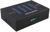 sipolar well work 20 port industrial usb 3.0 hub charger: high-speed 5gbps for iphone/ipad/cellphone - 110v voltage logo