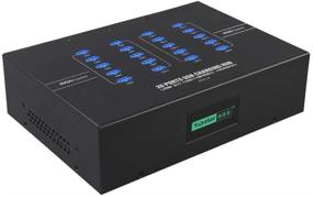 img 4 attached to Sipolar Well Work 20 Port Industrial USB 3.0 Hub Charger: High-Speed 5Gbps for iPhone/iPad/Cellphone - 110V Voltage