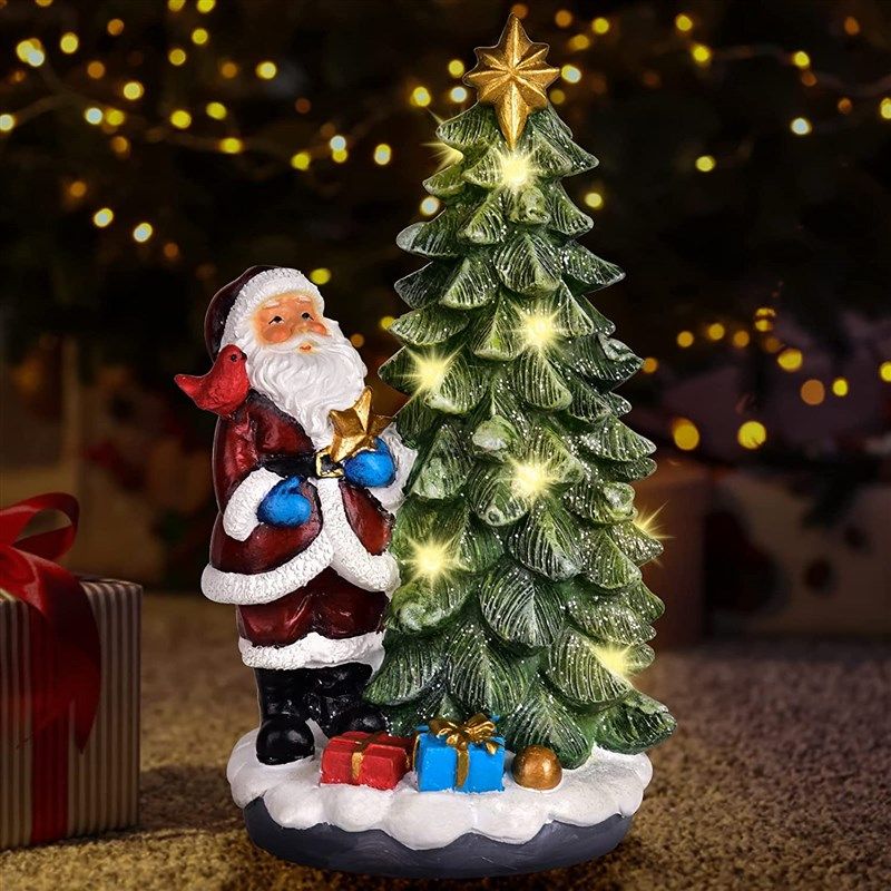 handicraft sculpture christmas tabletop decorations 로고