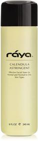 img 4 attached to 🌼 RAYA Calendula Astringent with AHA 6 oz (G-206) for Combo and Partially Oily Skin - Glycolic Facial Toner that Balances pH, Targets Bacteria - Infused with Alpha Hydroxy Acids