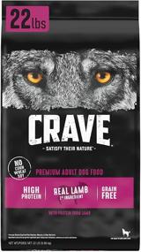 img 4 attached to CRAVE Lamb Adult Dry Dog Food - Grain Free & High in Protein