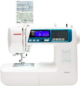 img 2 attached to Enhanced SEO: Janome 4300QDC-B Sewing and Quilting Machine Featuring Bonus Quilt Kit!