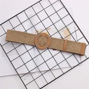 img 2 attached to Skinny Fashion Elastic Stretch Square Women's Accessories