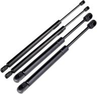 🚪 eccpp rear liftgate and glass window struts for nissan pathfinder 2005-2013 - set of 4 gas springs shocks, compatible with 6110 strut logo