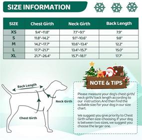 img 1 attached to 🐶 Queenmore Turtleneck Dog Sweater - Cozy Christmas Sweater for Small and Medium Dogs