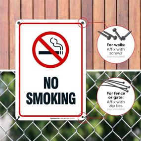 img 1 attached to No Smoking Sign Aluminum Resistant