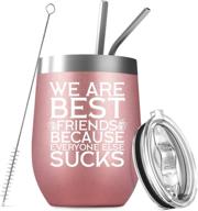 we are best friends because other people disappoint - deitybless 12oz stainless steel coffee cup water cup логотип