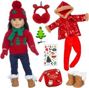 img 4 attached to Clothes Accessories Christmas Costume Include