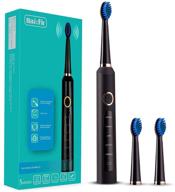 🦷 bahfir sonic electric toothbrush: ultra cleaning, rechargeable & long lasting - 5 modes, waterproof, smart timer, 3 brush heads - ideal for adults and kids! logo