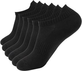 img 4 attached to Ultimate Comfort and Support: NPET Performance Cushion Low Rise Socks for Men and Women