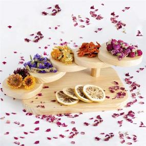 img 2 attached to 🌸 XUXU Dried Flowers, 12 Pack Natural Dried Flower Herbs Kit for Bathing, Bath Bombs, Soap Making, Resin Crafting, Candle Making, Includes Rose Petals, Rosebuds, Lavender, Jasmine Flowers, Lily, Lemon Slices and More