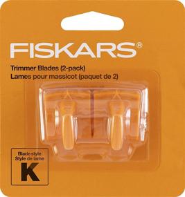 img 4 attached to 🔪 Fiskars 177500-1001 Reinforced Trimmer Blades (2 Pack): Premium Quality Blades for Precise Trimming, Packaging May Vary, Orange