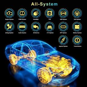 img 3 attached to 🚗 FOXWELL NT510 Elite Mercedes Benz/Sprinter/Smart Полная система Bi-Дирекциональный ОБД2-ридер - Профессиональный автомобильный диагностический сканер с функцией HVAC ABS отвод воздуха SRS TPMS Сброс масла трансмиссии