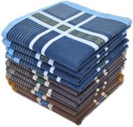 🧣 stylish assorted cotton handkerchiefs with elegant patterns logo