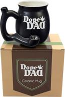 🔥 fashioncraft dope dad roast and toast mug, novelty wake and bake coffee mug with white print - specially designed for fathers, dads, papas, grandpas, and more! logo