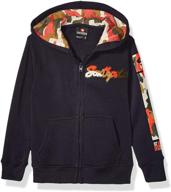 southpole little fleece hooded fullzip boys' clothing for fashion hoodies & sweatshirts logo