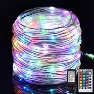 🌈 hezbjiti 99ft outdoor rgb rope lights with 16 colors, remote control fairy string lights plug in - waterproof for bedroom, gardens, home, party, christmas логотип