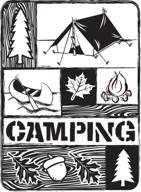 darice 1218 23 embossing camping collage logo