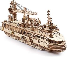 img 4 attached to 🧩 Discover the Intricate UGEARS Puzzles Research Vessel Construction Experience