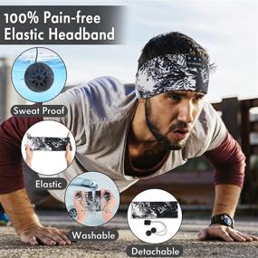 img 2 attached to LC Dolida Bluetooth Headphones Cancelling Essentials Cell Phones & Accessories
