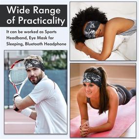 img 3 attached to LC Dolida Bluetooth Headphones Cancelling Essentials Cell Phones & Accessories