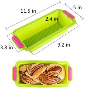 img 3 attached to Silicone Nonstick Bakeware Homemade Meatloaf