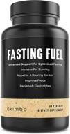🌱 fasting fuel capsules by akimbo - optimal diet support - intermittent fasting - keto - paleo - vegan-friendly formula with electrolytes, l-carnitine (alcar), ala, green tea leaf extract, and organic moringa - 90 capsules logo