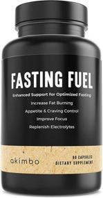 img 4 attached to 🌱 Fasting Fuel Capsules by Akimbo - Optimal Diet Support - Intermittent Fasting - Keto - Paleo - Vegan-Friendly Formula with Electrolytes, L-Carnitine (ALCAR), ALA, Green Tea Leaf Extract, and Organic Moringa - 90 Capsules