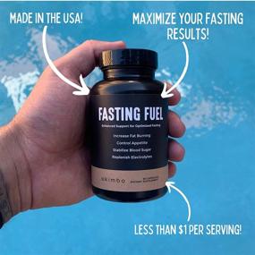 img 3 attached to 🌱 Fasting Fuel Capsules by Akimbo - Optimal Diet Support - Intermittent Fasting - Keto - Paleo - Vegan-Friendly Formula with Electrolytes, L-Carnitine (ALCAR), ALA, Green Tea Leaf Extract, and Organic Moringa - 90 Capsules