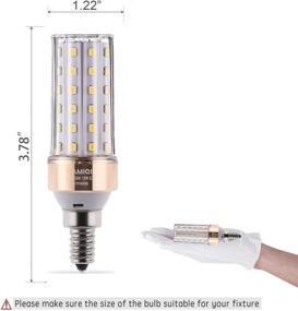 img 3 attached to 💡 ILAMIQI Non-Dimmable Decorative Industrial Electrical Chandelier - Ideal for Equivalent Lighting