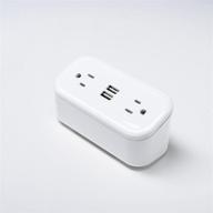 💡 brandstand cubiemini white: компактный источник питания со 2 usb-портами и розетками с защитой от несанкционированного доступа логотип