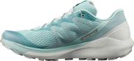 salomon womens running pastel turquoise logo