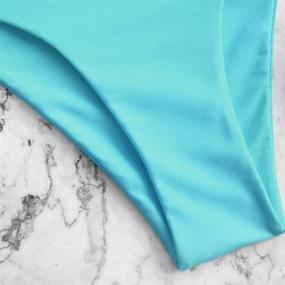 img 1 attached to 👙 ZAFUL Women's Plunge Bikini Swimsuit: Trendy Clothing and Stylish Swimwear Collection