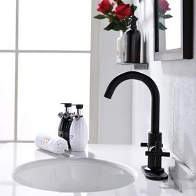 img 3 attached to 🚰 Phiestina SGF03 10 MB Centerset Bathroom Faucet Handles