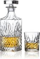 🍾 exquisite brilliance: discover ashford crystal decanter glasses logo