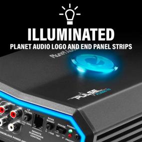 img 2 attached to 🚗 Planet Audio PL3000.1D Monoblock Car Amplifier - 3000W, 1-Ohm Stable, Digital, Class D, Mosfet Power Supply, Ideal for Subwoofers