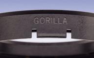 🦍 gorilla automotive 83-7150 wheel hub centric rings (83mm od x 71.50mm id) - pack of 4: optimized fit for smooth and stable wheels logo