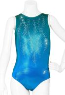 destira figure gymnastics leotard x small logo