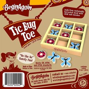 img 3 attached to Exciting Cooperative Play with BeginAgain Tic Bug Toe - Boosting Communication & Teamwork Skills!