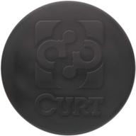 enhance your towing experience with curt 66165 replacement black rubber gooseneck hitch cover logo