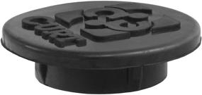 img 3 attached to Enhance Your Towing Experience with CURT 66165 Replacement Black Rubber Gooseneck Hitch Cover